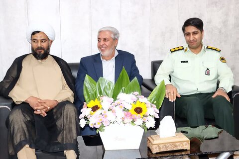 تصاویر/ آیین تجلیل از کارکنان نیروی انتظامی شهرستان بهاباد