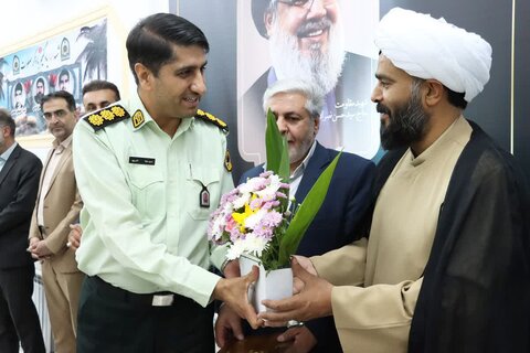 تصاویر/ آیین تجلیل از کارکنان نیروی انتظامی شهرستان بهاباد