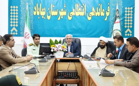تصاویر/ آیین تجلیل از کارکنان نیروی انتظامی شهرستان بهاباد
