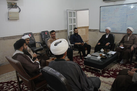 تصاویر/ جلسه معاونان آموزش مدارس علمیه بوشهر