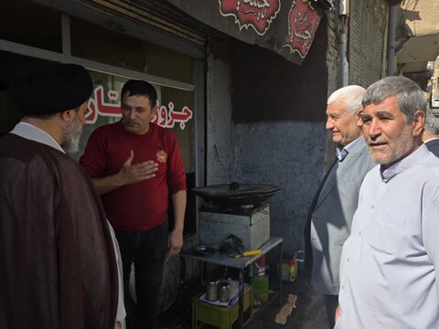 تصاویر/ دیدار امام جمعه ماکو با بازاریان