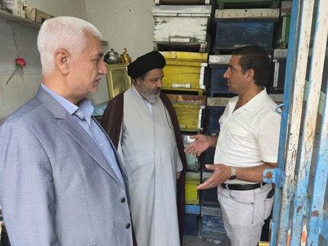 تصاویر/ دیدار امام جمعه ماکو با بازاریان