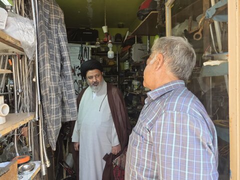 تصاویر/ دیدار امام جمعه ماکو با بازاریان