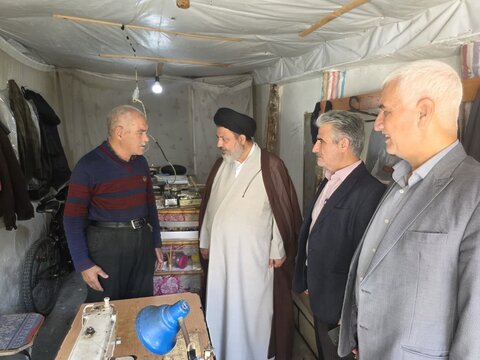 تصاویر/ دیدار امام جمعه ماکو با بازاریان