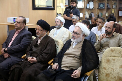 تصاویر/ افتتاحیه نمایشگاه دستاوردهای فناورانه علوم اسلامی انسانی دیجیتال