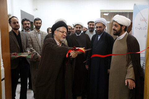 تصاویر/ افتتاحیه نمایشگاه دستاوردهای فناورانه علوم اسلامی انسانی دیجیتال