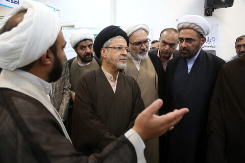 تصاویر/ افتتاحیه نمایشگاه دستاوردهای فناورانه علوم اسلامی انسانی دیجیتال