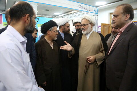 تصاویر/ افتتاحیه نمایشگاه دستاوردهای فناورانه علوم اسلامی انسانی دیجیتال