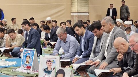 تصاویر/ محفل انس با قرآن کریم در مصلای امام خمینی (ره) ارومیه