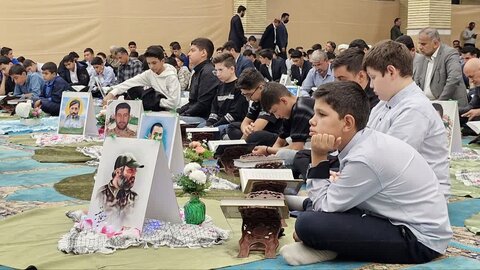 تصاویر/ محفل انس با قرآن کریم در مصلای امام خمینی (ره) ارومیه