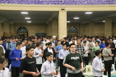 تصاویر/ محفل انس با قرآن کریم در مصلای امام خمینی (ره) ارومیه