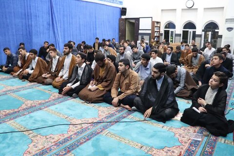 تصاویر/ جلسه اخلاق طلاب مدرسه علمیه امام خامنه ای ارومیه