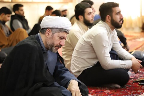 تصاویر/ جلسه اخلاق امام جمعه مرند در مدرسه علمیه ولیعصر(عج) تبریز