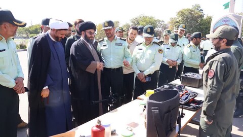 تصاویر/ حضور نماینده ولی فقیه در استان زنجان در ستاد فرماندهی انتظامی استان زنجان