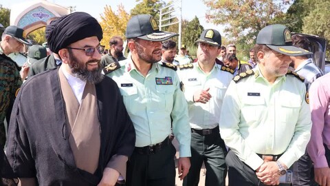 تصاویر/ حضور نماینده ولی فقیه در استان زنجان در ستاد فرماندهی انتظامی استان زنجان