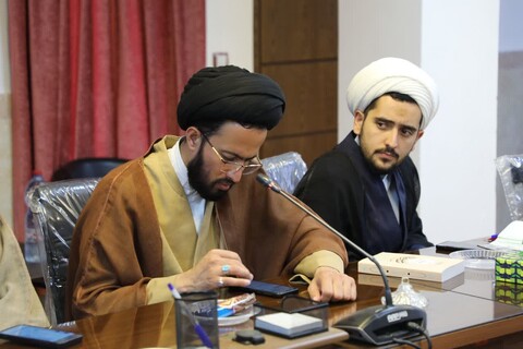 تصاویر/ دومین جلسه معاونین تهذیب و تربیت حوزه علمیه استان یزد برگزار شد