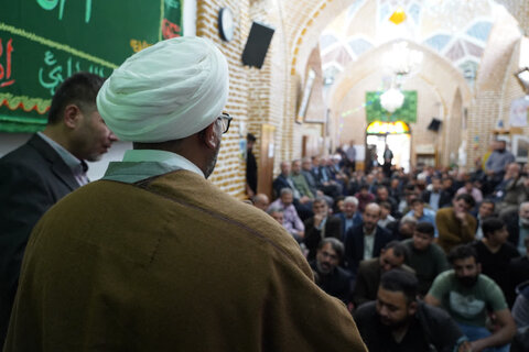 تصاویر/ آیین تجلیل از خادمین موکب آستان مقدس امامزادگان آذربایجان شرقی