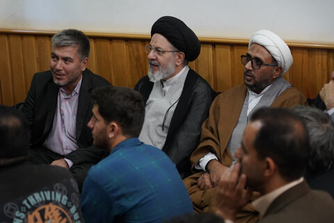 تصاویر/ آیین تجلیل از خادمین موکب آستان مقدس امامزادگان آذربایجان شرقی