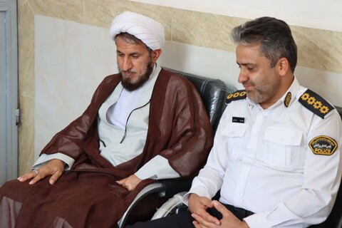 تصاویر/ تقدیر امام جمعه عالیشهر از پلیس راهور