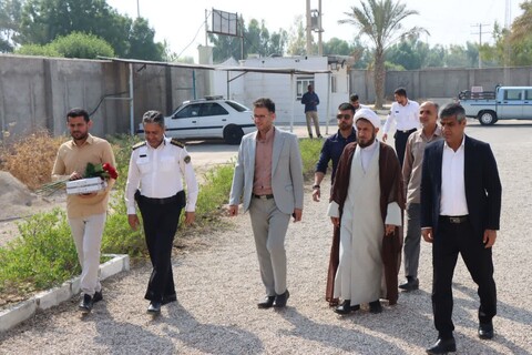 تصاویر/ تقدیر امام جمعه عالیشهر از پلیس راهور