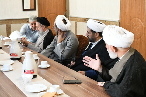 تصاویر/ جلسه شورای نهادهای حوزوی آذربایجان شرقی