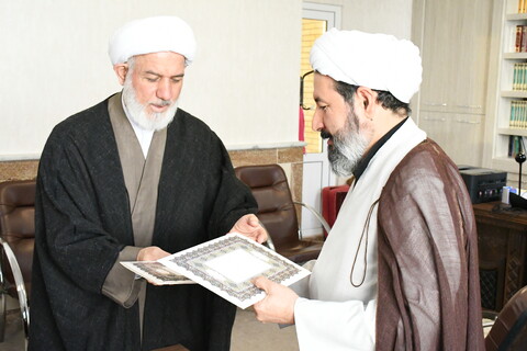 تصاویر/ جلسه شورای نهادهای حوزوی آذربایجان شرقی