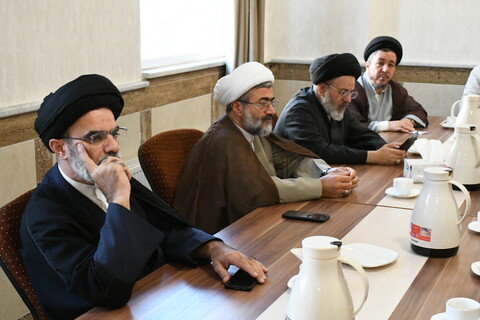 تصاویر/ جلسه شورای نهادهای حوزوی آذربایجان شرقی