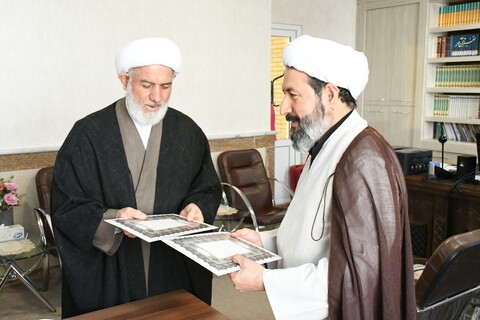 تصاویر/ جلسه شورای نهادهای حوزوی آذربایجان شرقی