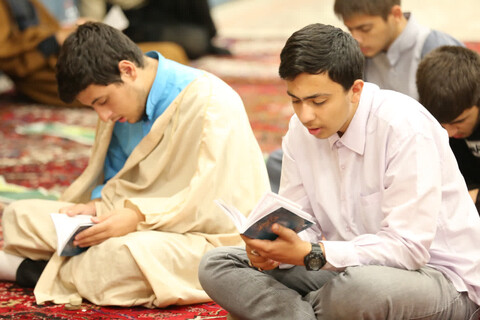 تصاویر/ هیئت هفتگی مدرسه علمیه مدرسه علمیه امیرالمومنین(ع) تبریز