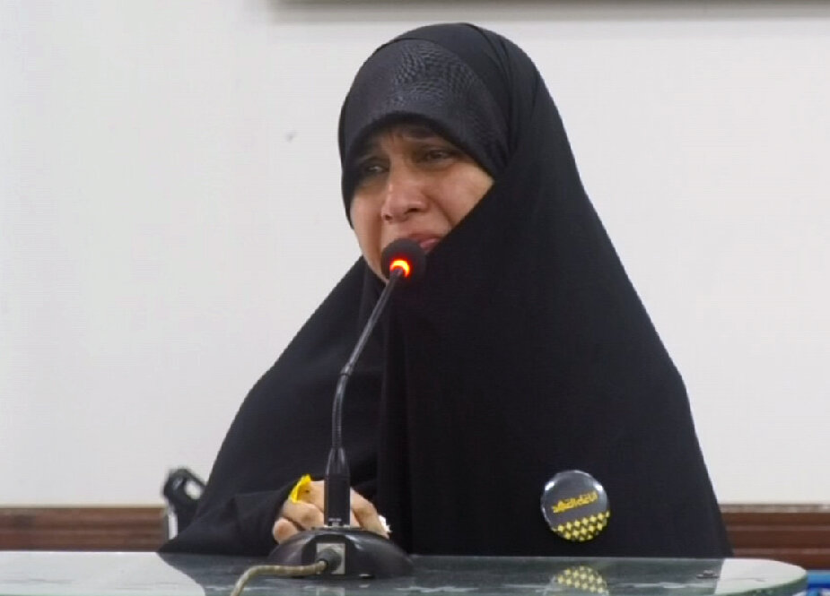 کراچی پاکستان؛ خواہران میثاقِ با ولایت کا شہید مقاومت شہید سید حسن نصراللّٰه کی برسی پر عظیم الشان اجتماع