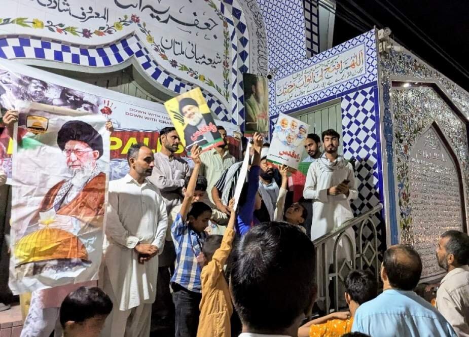 آئی ایس او پاکستان کی ملتان میں اسرائیل نامنظور احتجاجی ریلی