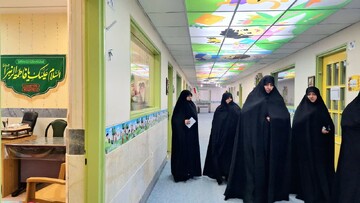 بازدید سرزده مدیر جامعه الزهرا سلام‌الله‌علیها از مهدکودک شکوفه‌های بهار