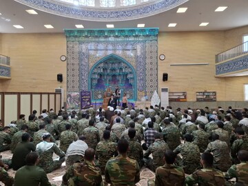 تصاویر/ برگزاری درس اخلاق ویژه نیروهای یگان ویژه