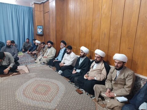 تصاویر/ جلسه اخلاق طلاب مدرسه علمیه نمازی خوی