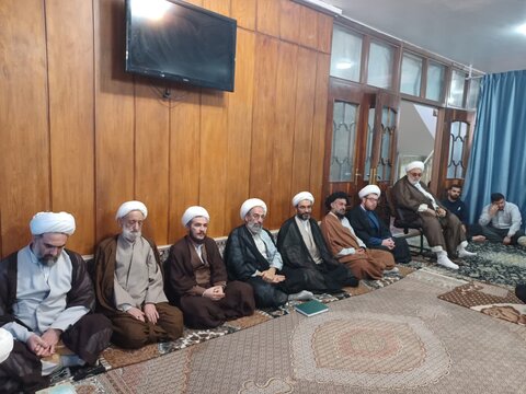 تصاویر/ جلسه اخلاق طلاب مدرسه علمیه نمازی خوی