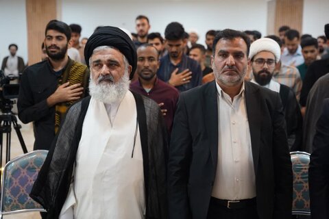 تصاویر/ گردهمایی طلاب و اساتید مراکز و مدارس علمیه آیت‌الله اعتمادی کاشان