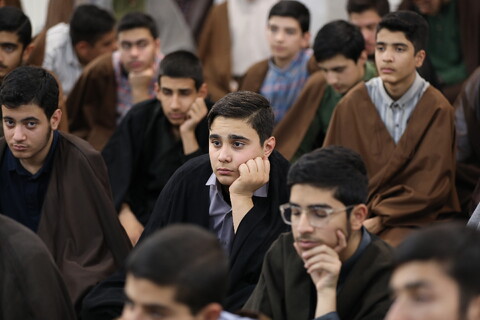 تصاویر/ بازدید آیت الله اعرافی از مدرسه امراللهی قم