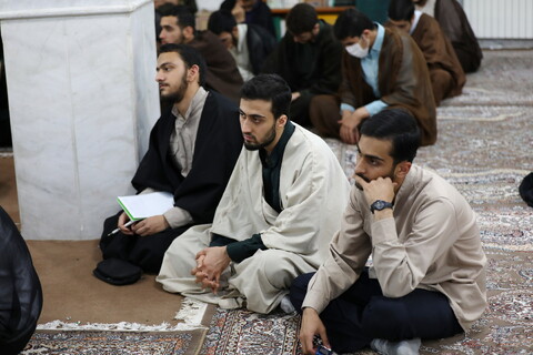 تصاویر/ بازدید آیت الله اعرافی از مدرسه امراللهی قم