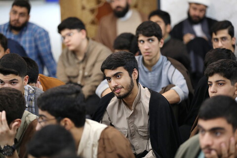 تصاویر/ بازدید آیت الله اعرافی از مدرسه امراللهی قم