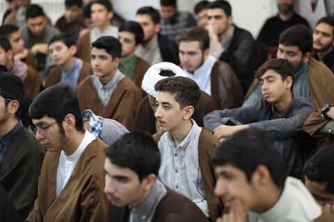 تصاویر/ بازدید آیت الله اعرافی از مدرسه امراللهی قم