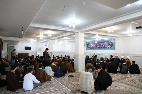 تصاویر/ بازدید آیت الله اعرافی از مدرسه امراللهی قم