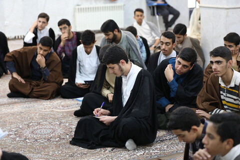 تصاویر/ بازدید آیت الله اعرافی از مدرسه امراللهی قم