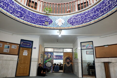 تصاویر/ بازدید آیت الله اعرافی از مدرسه امراللهی قم