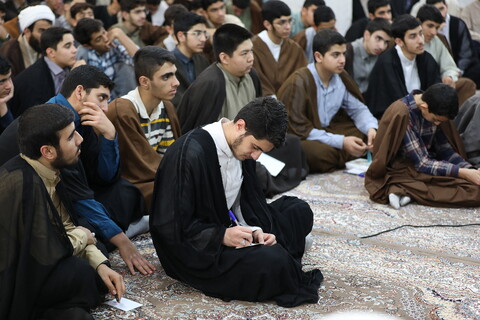 تصاویر/ بازدید آیت الله اعرافی از مدرسه امراللهی قم