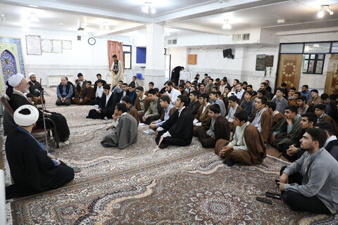 تصاویر/ بازدید آیت الله اعرافی از مدرسه امراللهی قم