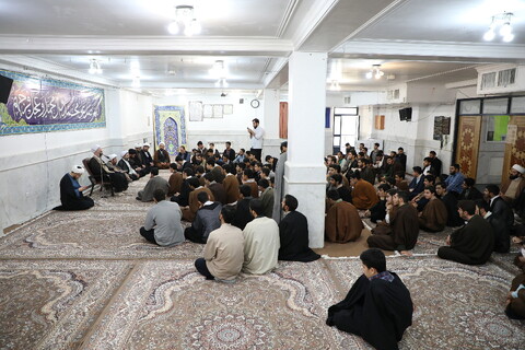 تصاویر/ بازدید آیت الله اعرافی از مدرسه امراللهی قم