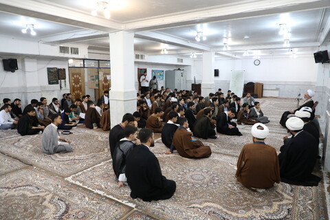 تصاویر/ بازدید آیت الله اعرافی از مدرسه امراللهی قم