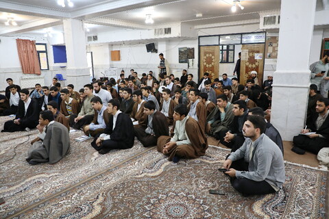 تصاویر/ بازدید آیت الله اعرافی از مدرسه امراللهی قم