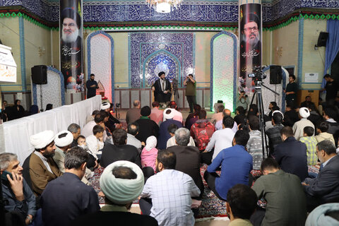 تصاویر | آیین بزرگداشت شهدای مقاومت و سالگرد شهادت سید حسن نصرالله در زنجان