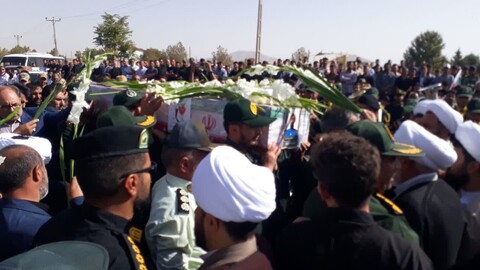 تصاویر/ تشییع پیکر مطهر شهید حجت‌الاسلام ولی زاده در شهرستان باروق